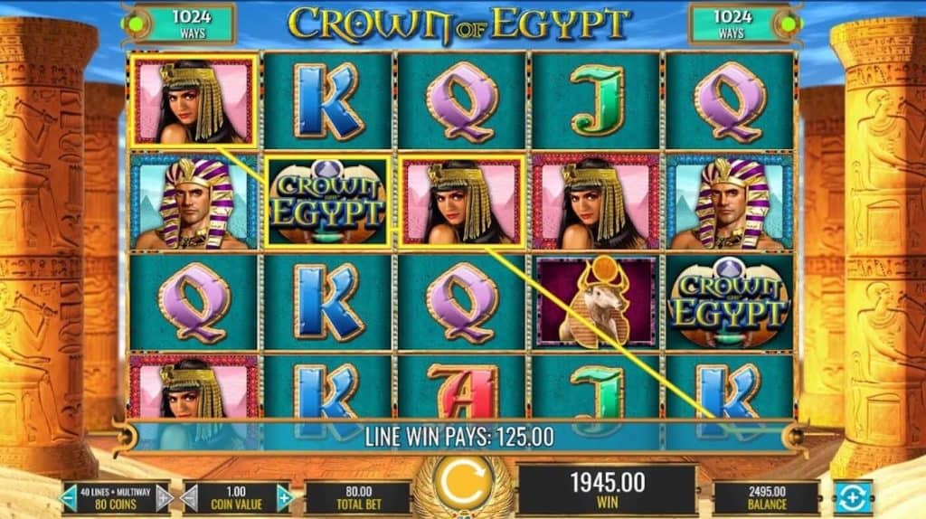 Jogar de graça Crown of Egypt