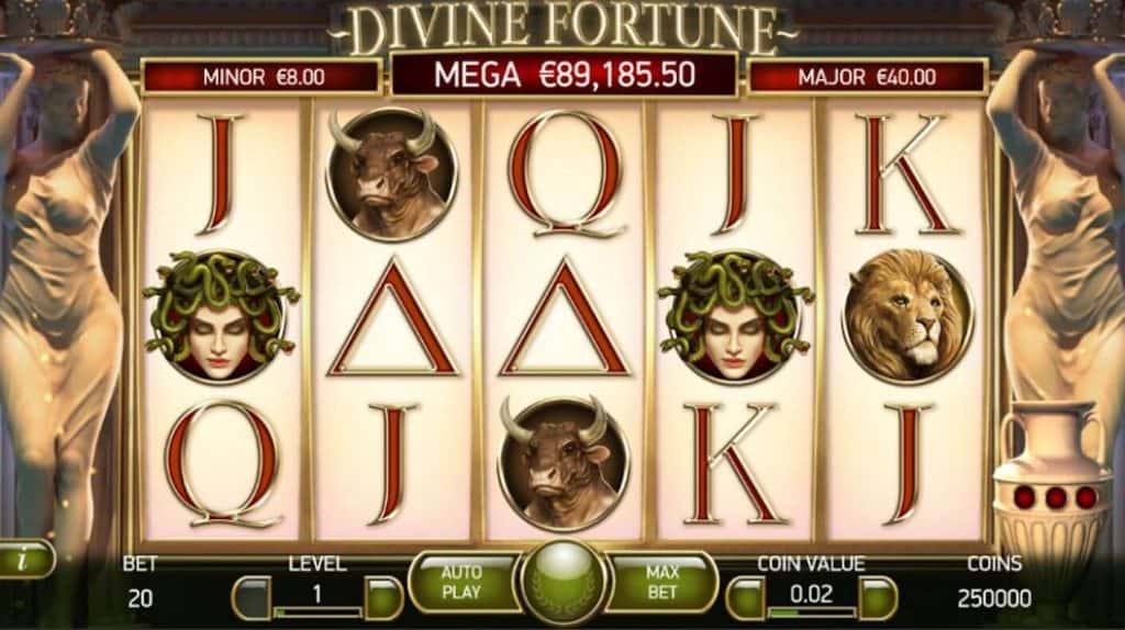 Jogar de graça Divine Fortune