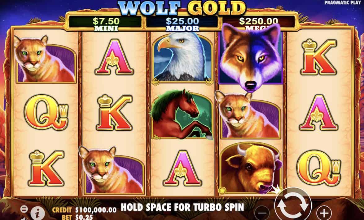 Wolf Gold by Pragmatic Play
