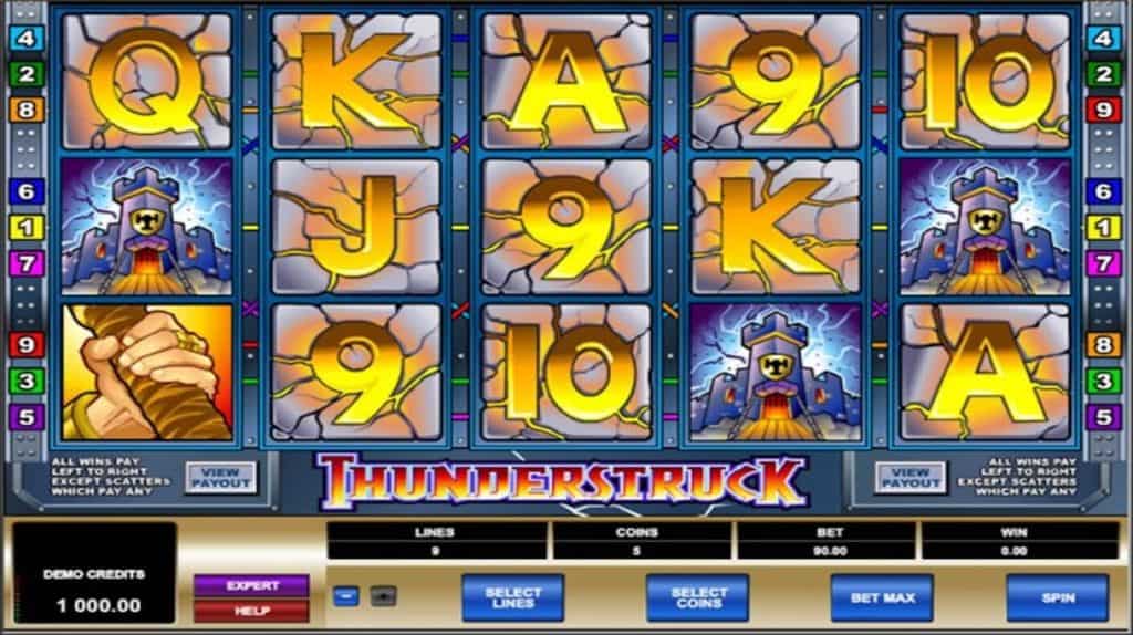 Jogar de graça Thunderstruck