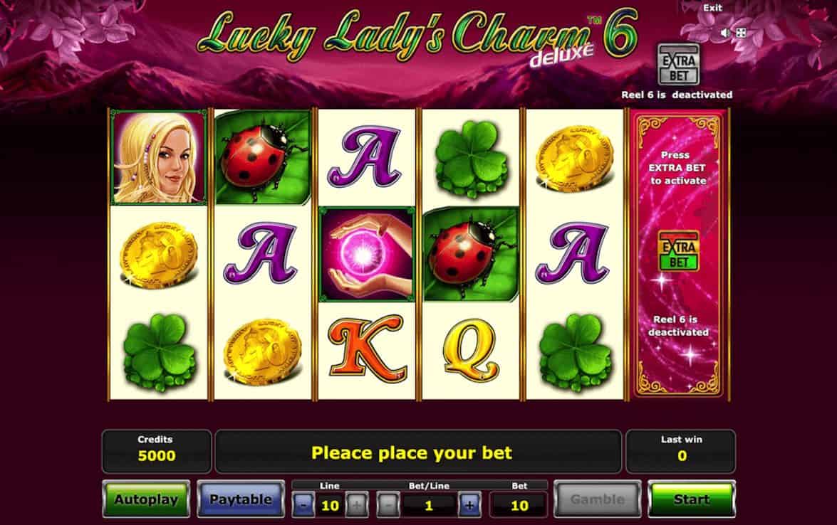 Lucky Lady’s Charm Deluxe by Novomatic