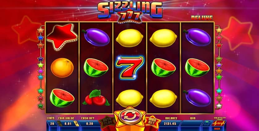 Jogar de graça Sizzling 777 Deluxe