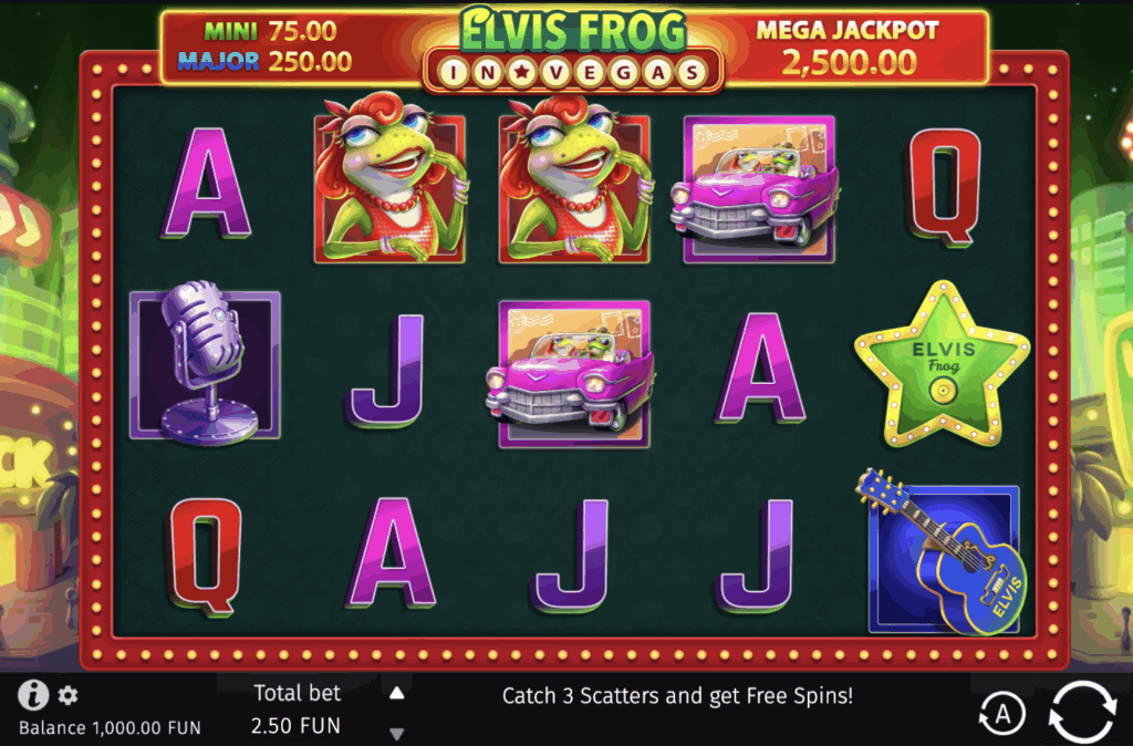 Elvis Frog in Vegas Demo