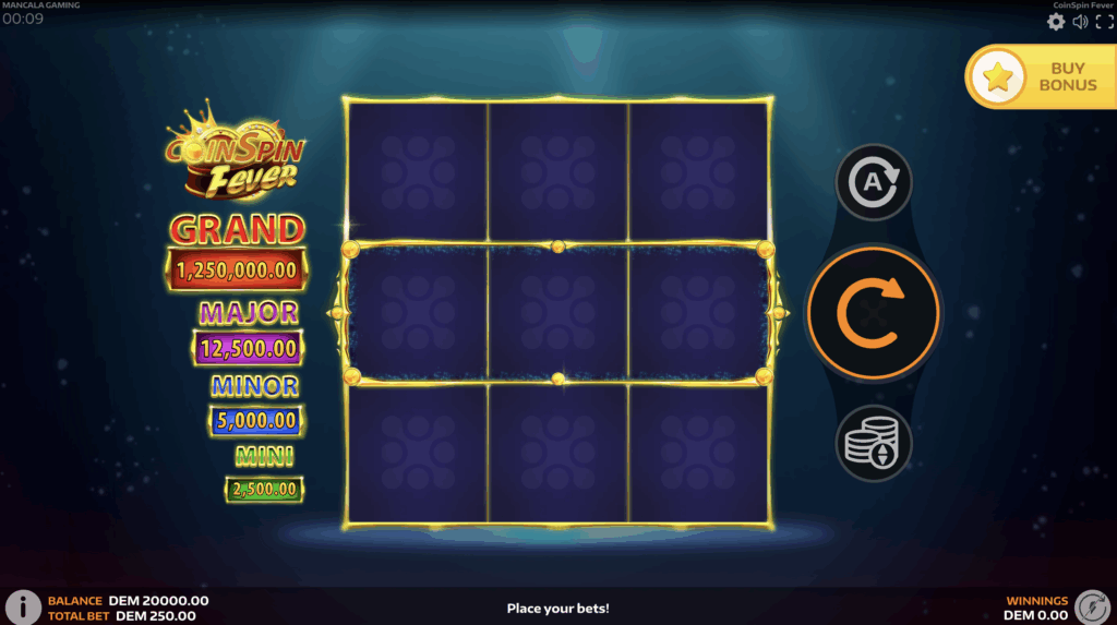 Jogar de graça CoinSpin Fever