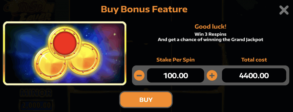 CoinSpin Fever Mancala Gaming compra de bônus