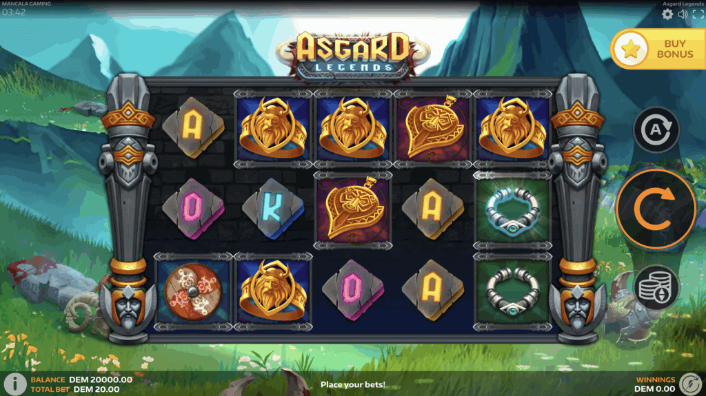 Jogar de graça Asgard Legends