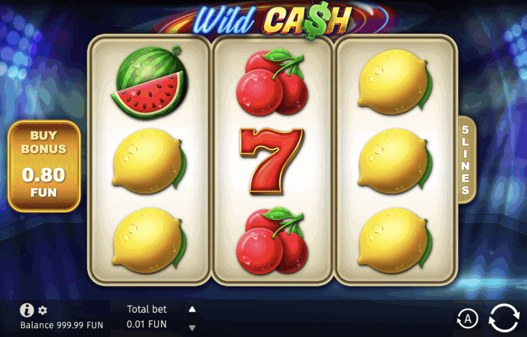 Wild Cash demo